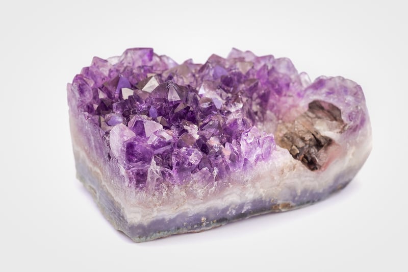 Crystal quartz healing stone